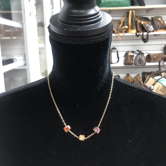LOUIS VUITTON CUBE NECKLACE DC GL0113 - Picture 7 of 7